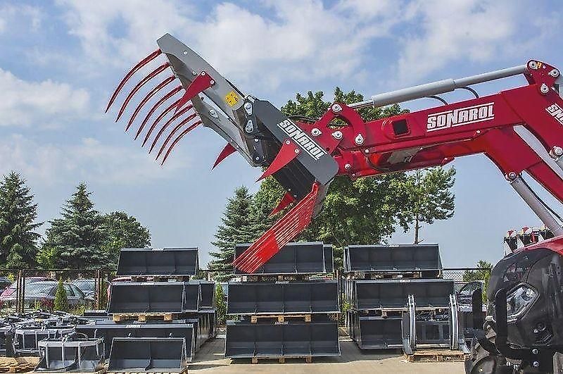 Sonarol Krokodil-Zange Greifer 2,4m mit MX Aufnahme