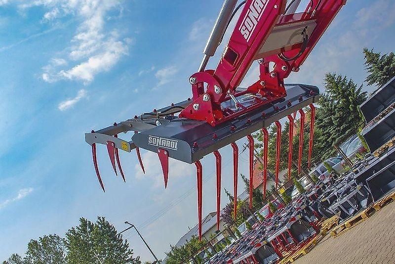 Sonarol Krokodil-Zange Greifer 2,4m mit MX Aufnahme