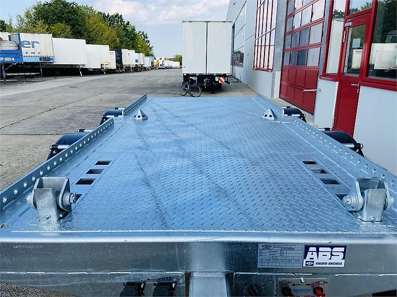 Möslein TMH 2 14 t Tandem- Absetzmuldenanhänger,geschloss