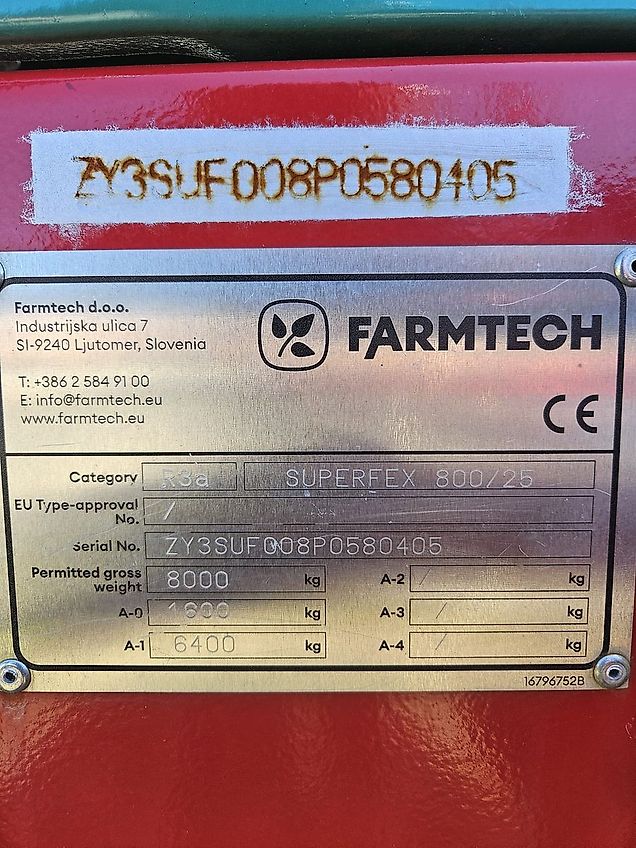 Farmtech Superfex 800