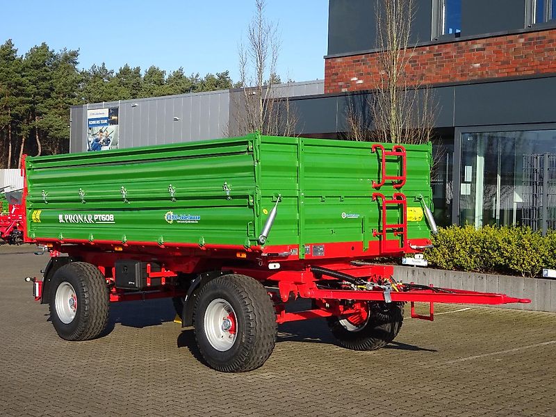 Pronar Anhänger Zweiachsdreiseitenkipper PT 608, 11,6 to, NEU