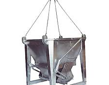 Eichinger Betonsilo 1031 A aus Aluminium zum Helicoptertransport mit Seilstrupp