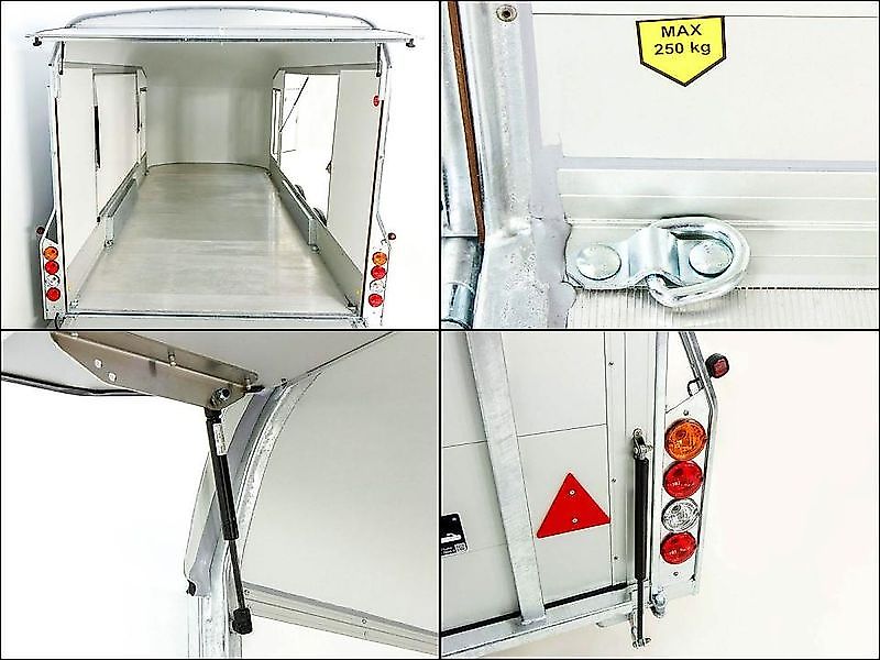 Debon Kofferanhänger Roadster C1000 200x500x200cm 3,5t schwarz