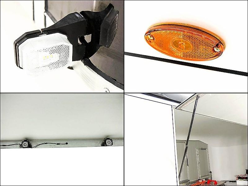 Debon Kofferanhänger Roadster C2000 220x550x204cm 3,5t schwarz |