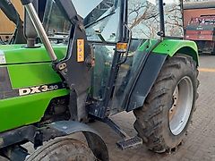 Deutz-Fahr Ackerschlepper Deutz DX3.30 mit Baas Frontlader und Halkabine Deutz Fahr Schlepper mit nur 2850 Stunden Schlepper mit 58 PS Zugmaschine Ackerschlepper aus Nebenerwerbslandwirtschaft der sogenannte Brennholztrecker