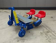Agro-Osek Pflanzmaschine 2-reihig / Seedling Planter (Disc planter) / Сажалка для рассады / Sadzarka