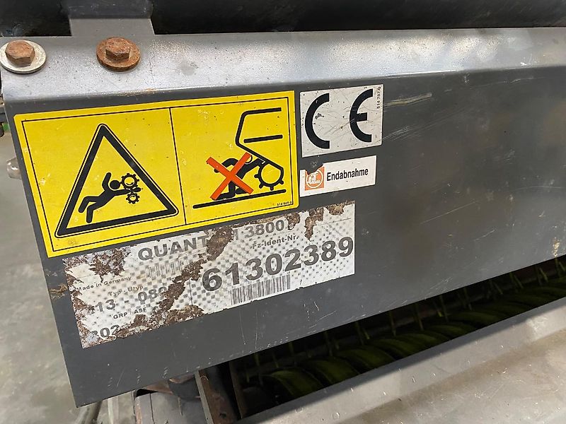 Claas Quantum 3800 P Silierwagen / Hächseltransportwagen