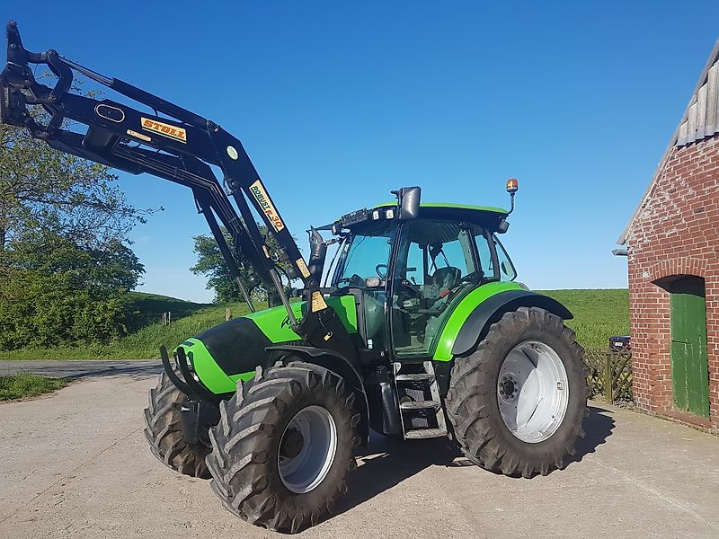 Deutz-Fahr Agrotron K110 Profiline Erfahrungsbericht Titelbild