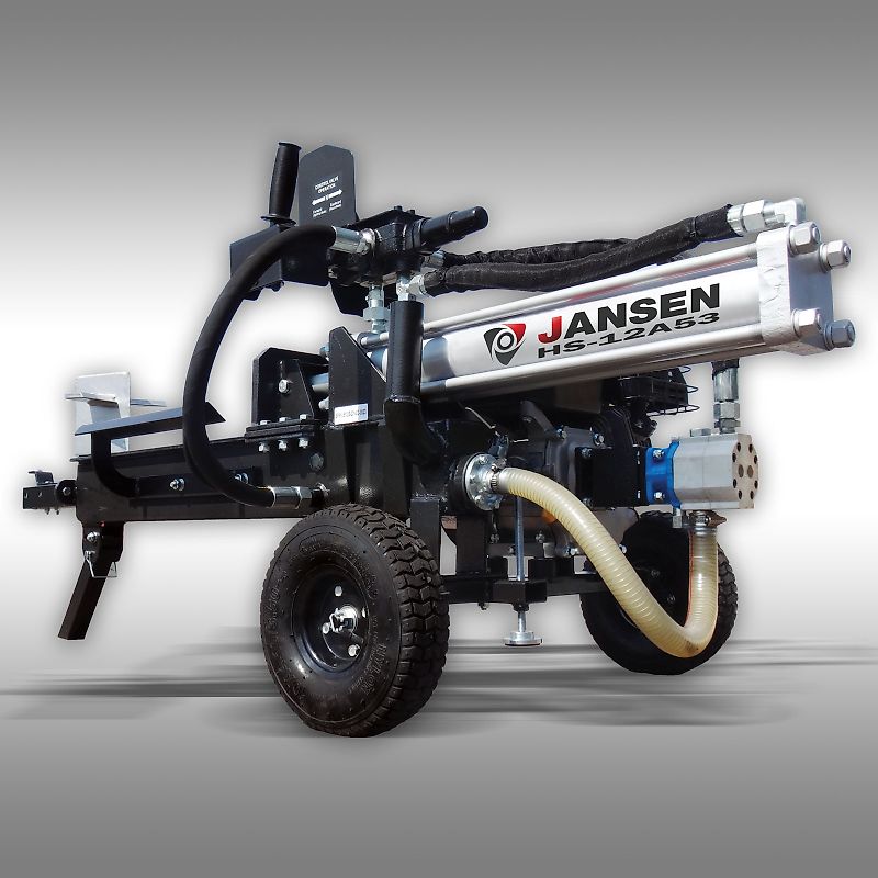 Jansen Holzspalter Jansen HS-12L53, 12 t, 50cm, liegend, Benzinmotor 6,5 PS