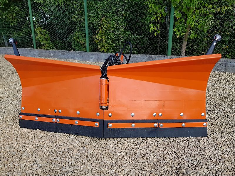 SID Schneepflug Schneeschild Vario 1520mm/ Arrowhead snow plough with rubber blade