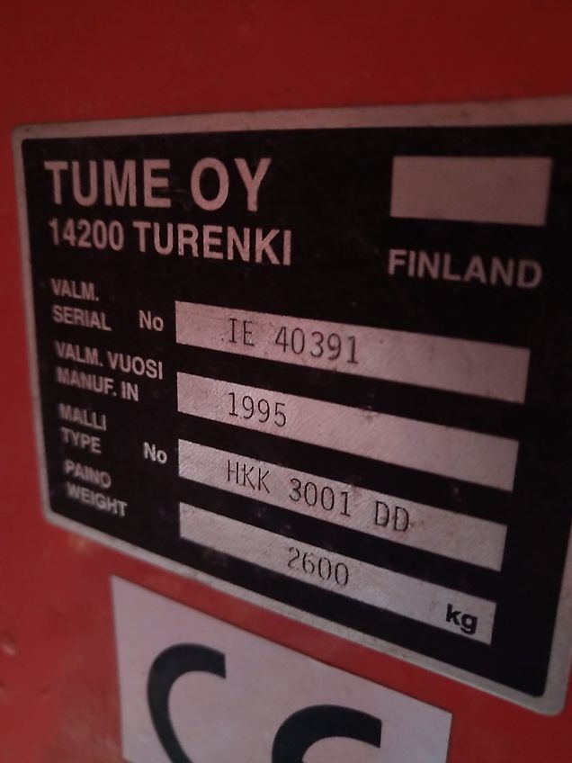 Tume HKK 3001 DD