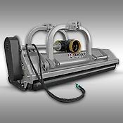 Jansen Front-/Heck-Schlegelmulcher Jansen AG-220 mit hydr. Seitenverschiebung