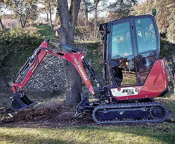 Yanmar SV17e Vollelektrischer Minibagger Akku
