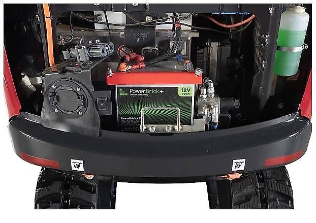 Yanmar SV17e Vollelektrischer Minibagger Akku