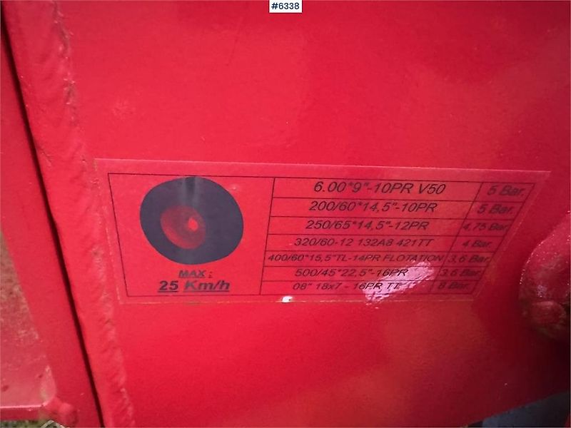 Ovlac 4-skjærs vendeplog