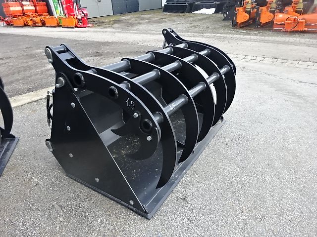 H L M - Siloreißschaufel  - Pelikanschaufel  -NEU-  verschiedene Breiten möglich - 1,5 Meter- 1,6 Meter - 1, 8 M  / 2 M / 2.2  M / 2,4 Meter- Euro SW- Anbau Silo Reißschaufel- Silogreifschaufel - Greifschaufel -Hydraulisch mit 2 Zylinder- verschiedene Größen