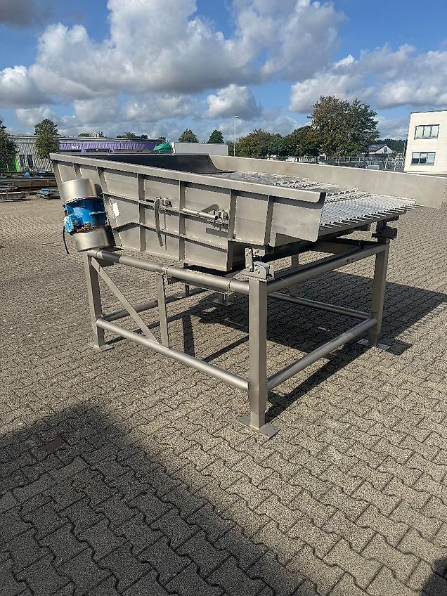 Längensortierer für Möhren aus Edelstahl