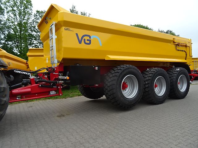 Vgm Van Ginkel Machines Zk30 2 Tridem Schwerlast Muldenkipper Kipper Gebraucht In Bocholt Deutschland Traktorpool De