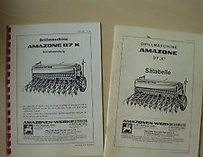 Amazone D7 K mit Sätabelle inkl. Versand