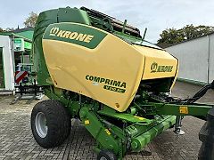 Krone Rundballenpresse Comprima V 210 XC, gebraucht
