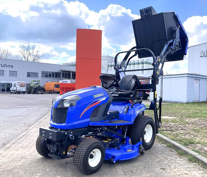 Iseki SXG 327 NEU Diesel-Rasentraktor-Hochentleerung