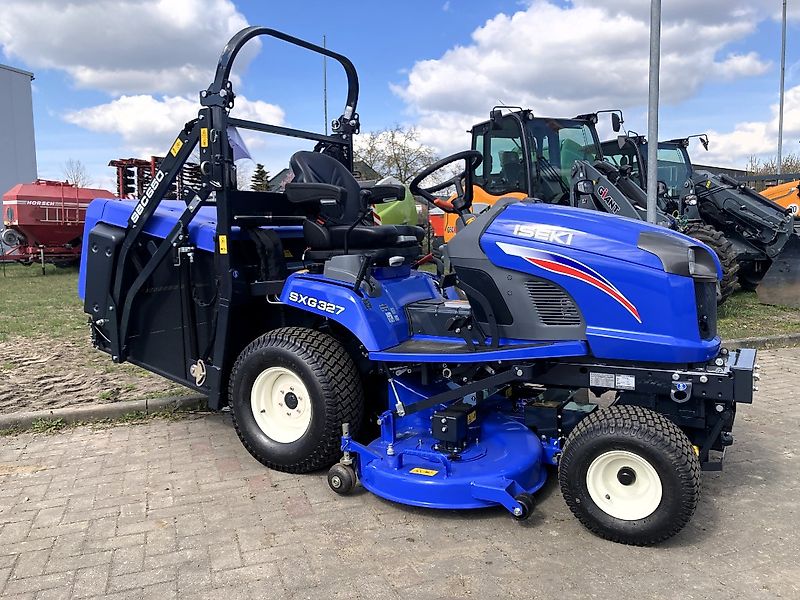 Iseki SXG 327 NEU Diesel-Rasentraktor-Hochentleerung