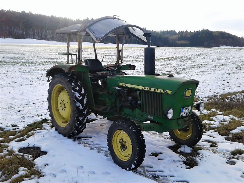 John Deere 820 Erfahrungsbericht Titelbild