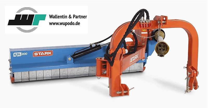 www.wupodo.de - Wallentin & Partner GmbH Böschungsmulcher 1,60 m | Stark KDL 160 | Mulcher 1,60 m | Schlegelmulcher mit Hammerschlegeln | Auslegemulcher