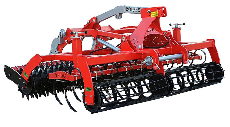 MD Rol-Ex Saatbettkombination mit Hitch AUS 2,5 m - 3,0 m