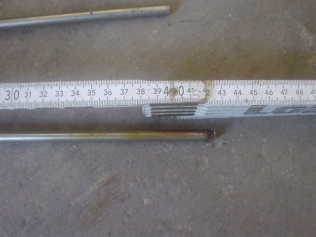 Holder Zentrierstangen Holder IS, ca. 42,5 cm lang