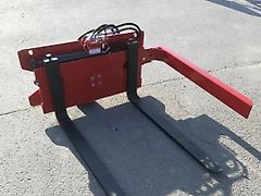 Kg-Tech Kistendrehgerät mit Euroaufnahme Palettengabel drehbar