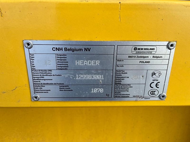 New Holland 12 (3,60m)