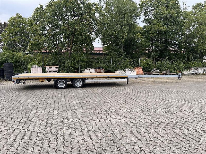 Möslein THT 11 G Ausziehbar 11,9 t Tandemanhänger- Tiefla