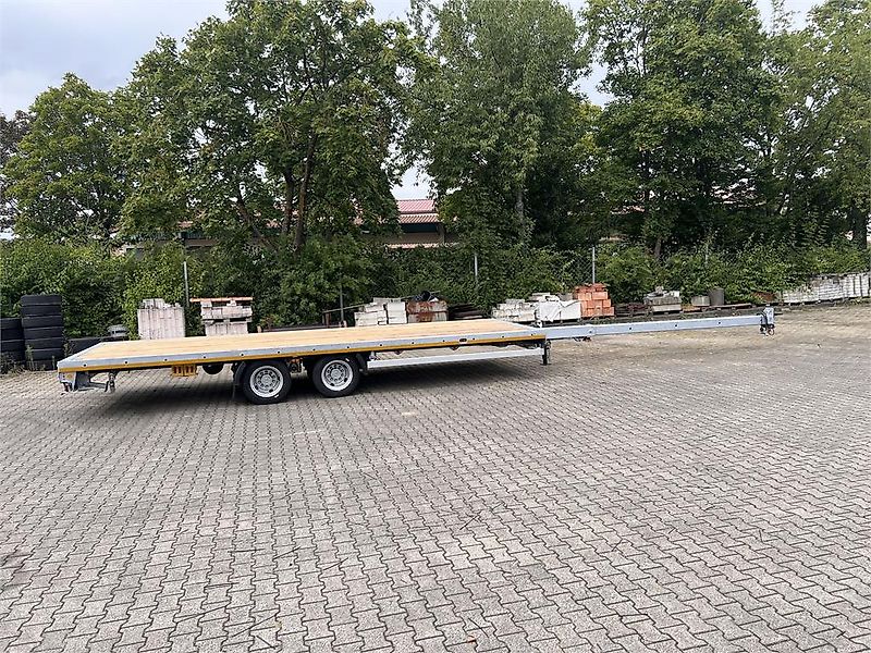 Möslein THT 11 G Ausziehbar 11,9 t Tandemanhänger- Tiefla