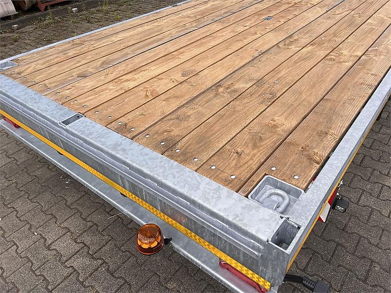 Möslein THT 11 G Ausziehbar 11,9 t Tandemanhänger- Tiefla