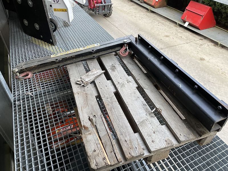 Bressel und Lade Big Bag Träger auf Staplergabel H62