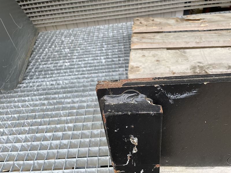 Bressel und Lade Big Bag Träger auf Staplergabel H62