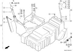 Claas Kraftstofftank für Jaguar 930-980 komplett NEU