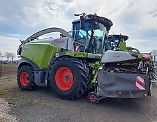 Claas Jaguar 960 mit V-Max 28 und Orbis 750