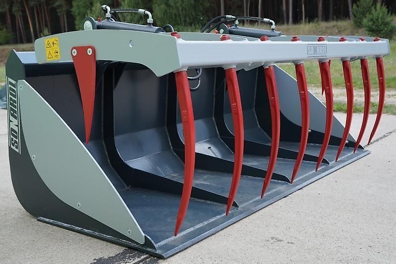 Sonarol Krokodil-Schaufel Greifer 1,25m mit MX Aufnahme