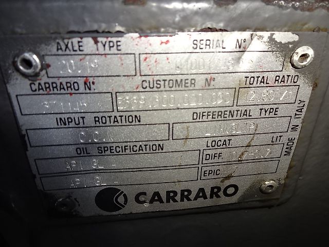 Fendt Vorderachsteile Cararro- von Fendt Vario 312