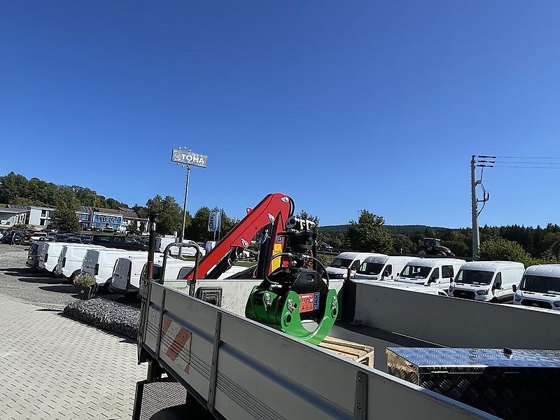 Mercedes-Benz Unimog U318 mit Ladekran aus Ez.2014, 1a Zustand , Leasing-Finanzierung mgl.