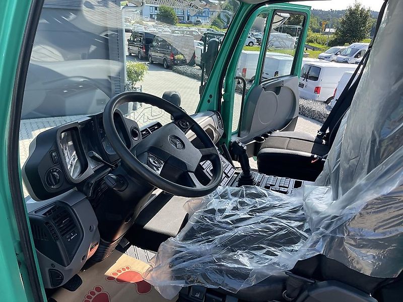 Mercedes-Benz Unimog U318 mit Ladekran aus Ez.2014, 1a Zustand , Leasing-Finanzierung mgl.