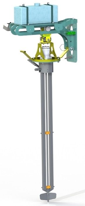 Brand Güllemixer (B07 BMM 40 R 15) Hydraulik-Spaltenmixer