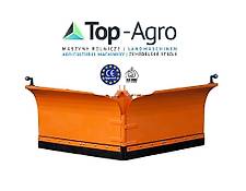 Top-Agro DIREKT VOM HERSTELLER Schneepflug Schneeschiebeschild 1,8m Vario Hydr(SHP-LV18)