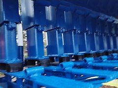 Vredo Köckerling Herbamat 8,3cm Reihenabstand Arbeitsbreite mit Systemschlepper 266,8cm 30 Reihiges Nachsaatgerät mit einem Andruckfinger je Saatrille