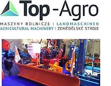 TOP-AGRO Schneeschild Gerader Hydraulisch 1,3 bis 1,8 M