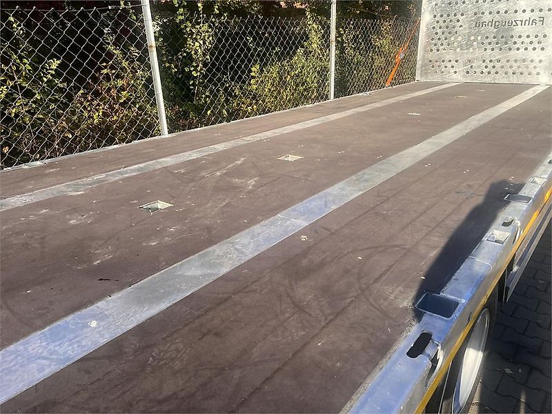 Möslein T 3 Plato 8,6 m 3 Achs Jumbo- Plato- Anhänger 8,6