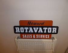 Howard ROTOVATOR SALES SIGN