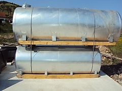 AGRITECH Wasserfass 6000 Liter , verzinkt , Weidefass